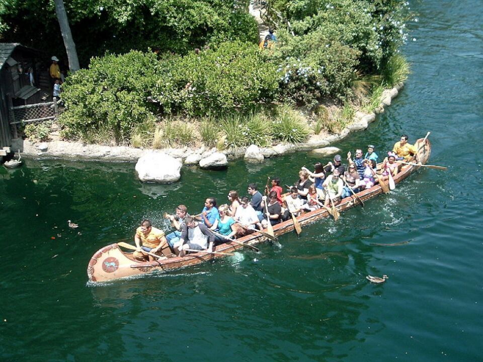 July 4, 1956: Davy Crockett's Explorer Canoes